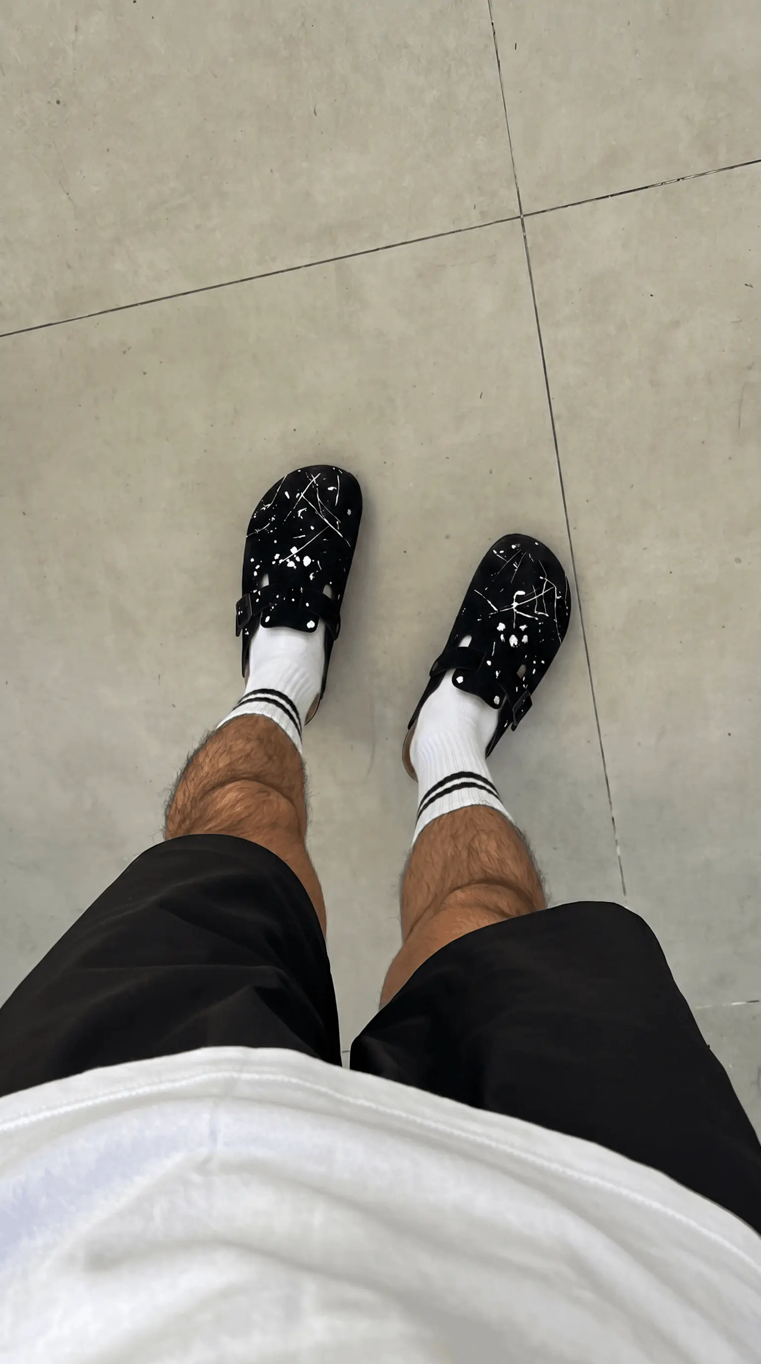 Clogz Clogs vue carrelage